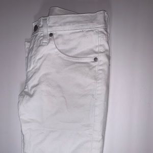 Levi all white jeans